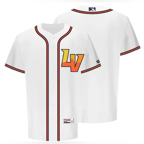 Las Vegas Aviators Authentic Wilson Jersey White Men’s Large NWT - Picture 1 of 10